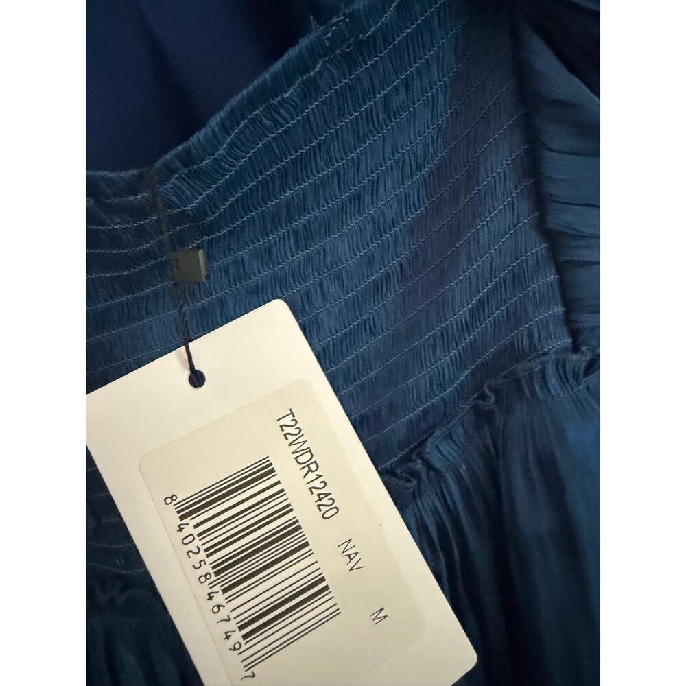 $172 New O.P.T east navy blue midi dress sz M - Picture 8 of 10
